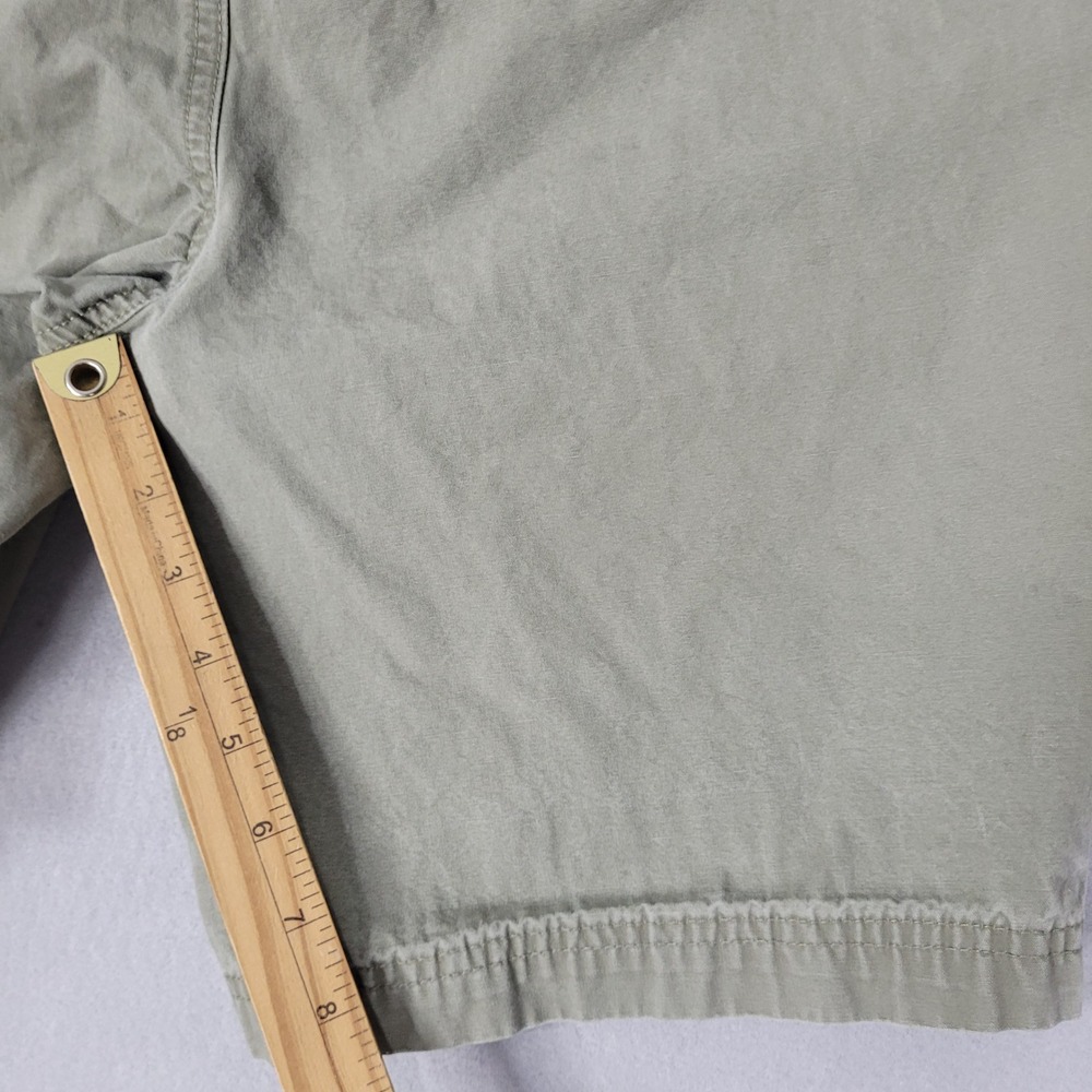 Columbia Men Sage Tan Green Cotton Outdoor Utility Shorts AL4509 Size 8 29W - Picture 6 of 9